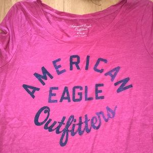 American Eagle pink long sleeve